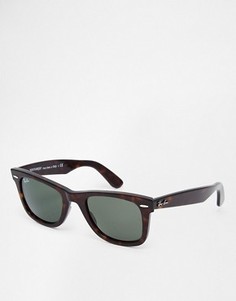 Солнцезащитные очки-вайфареры Ray-Ban 0RB2140 902 50 - Коричневый