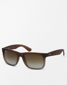 Солнцезащитные очки Ray-Ban Justin 0RB4165 - Коричневый