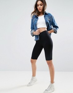 Короткие леггинсы ASOS Basic - Черный