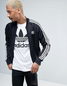 Спортивная куртка с трилистником adidas Originals Superstar AY7059 - Черный