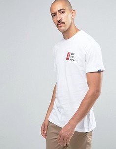 Белая футболка Vans Off The Wall V5Y0WHT - Белый