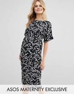 Платье для беременных с цветочным принтом ASOS Maternity - Мульти