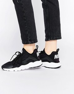 Черно-белые кроссовки Nike Air Huarache Ultra - Черный
