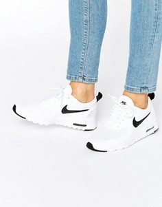 Черно-белые кроссовки Nike Air Max Thea - Белый
