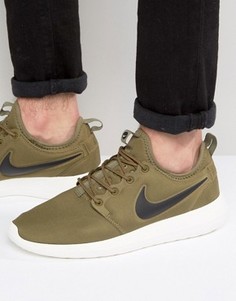 Зеленые кроссовки Nike Roshe Two 844656-200 - Зеленый