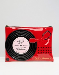 Клатч в форме проигрывателя с пластинкой Tatty Devine - Мульти