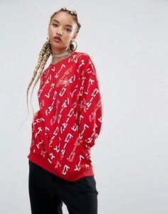 Свитшот с графическим принтом adidas Originals X Pharrell Williams - Мульти