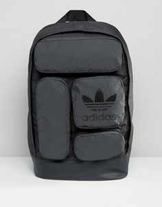 Черный рюкзак с карманами adidas Originals AY8663 - Черный