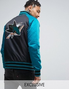 Куртка Majestic Sharks Souvenir эксклюзивно для ASOS - Черный