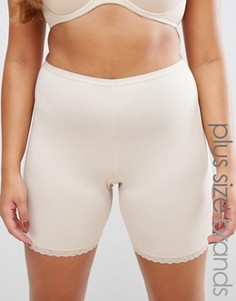 Трусики Yours Clothing Thigh Smoother - Бежевый