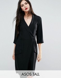 Платье-смокинг ASOS TALL - Черный