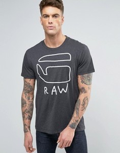 Футболка с логотипом G-Star Brons G - Бежевый