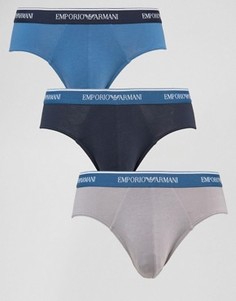 3 пары трусов Emporio Armani - Синий