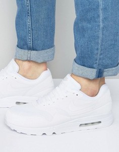 Белые кроссовки Nike Air Max 1 Ultra 2.0 875679-100 - Белый