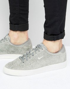 Серые замшевые кроссовки Nike Match Classic 844611-003 - Серый