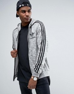 Худи серого цвета adidas California BK5890 - Серый
