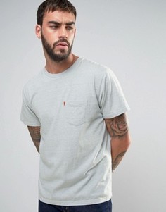Футболка с карманом из переработанного денима Levis Orange Tab - Синий Levis®