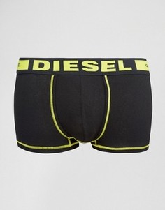 Черно-желтые боксеры-брифы Diesel Hero - Черный