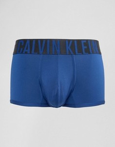 Боксеры-брифы из микрофибры с заниженной талией Calvin Klein - Синий