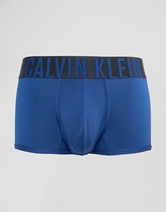 Боксеры-брифы из микрофибры с заниженной талией Calvin Klein - Синий