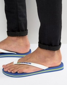 Шлепанцы с логотипом Havaianas - Синий