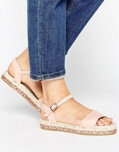 Сандалии-эспадрильи ASOS JOLENE - Розовый