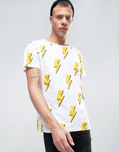 Футболка с принтом Cheap Monday - Белый