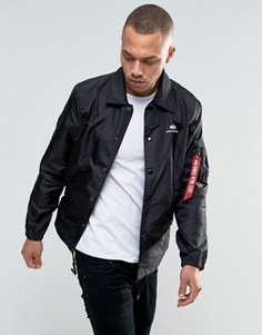 Черная спортивная куртка Alpha Industries - Черный