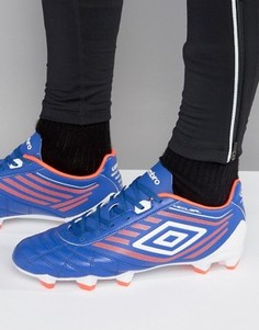 Футбольные кроссовки Umbro Medusae Club HG - Синий