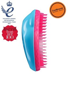 Розово-голубая профессиональная щетка для спутанных волос Tangle Teezer - Бесцветный