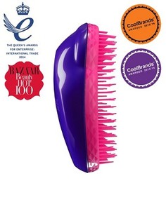Фиолетово-розовая профессиональная щетка для спутанных волос Tangle Teezer - Бесцветный