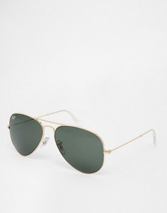 Солнцезащитные очки-авиаторы Ray-Ban 0RB3025 L0205 58 - Золотой