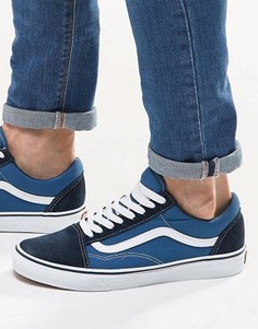Кроссовки Vans Old Skool - Синий