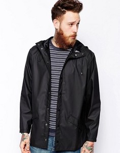 Короткая непромокаемая куртка Rains - Черный