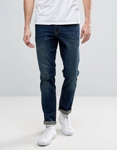 Темные узкие джинсы ASOS - Синий