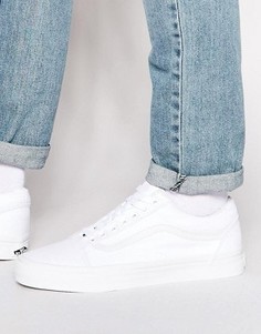 Кроссовки Vans Old Skool - Белый