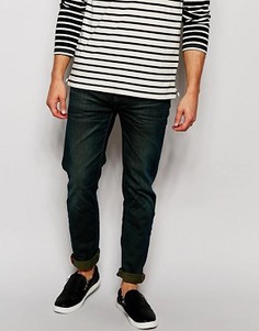Темные узкие джинсы ASOS - Синий