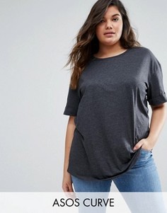 Oversize-туника ASOS CURVE - Серый