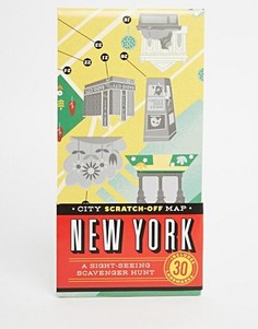 Книга City Scratch Off Map New York - Мульти Gifts