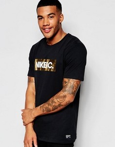 Черная футболка Nike FC 810505-011 - Черный