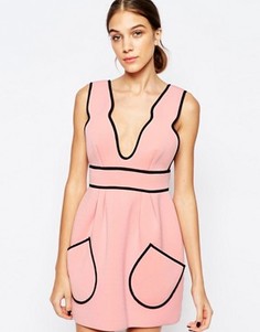 Розовое платье Alice McCall Cloudbursting - Розовый
