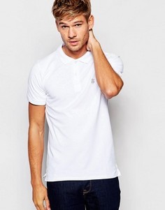 Футболка-поло из пике Selected Homme - Белый