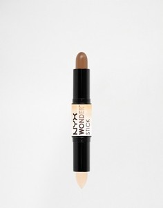 Хайлайтер и контурный корректор NYX Professional Make-Up - Wonder Stick - Бежевый