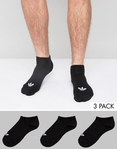 Набор из 3 пар черных носков adidas Originals S20274 - Черный