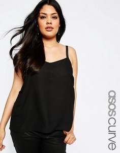 Топ ASOS CURVE - Черный