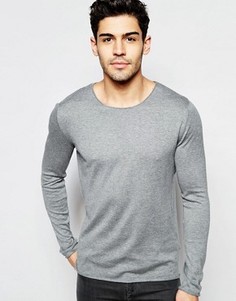 Легкий трикотажный джемпер Selected Homme - Серый