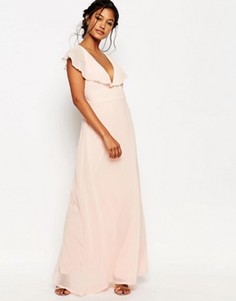 Платье макси с рукавами‑кимоно Boohoo - Розовый