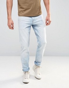 Светлые узкие джинсы ASOS - Синий