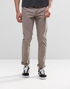Серые зауженные джинсы ASOS - Серый
