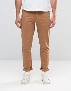 Светло-коричневые джинсы скинни ASOS - Рыжий